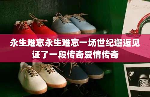 永生难忘永生难忘一场世纪邂逅见证了一段传奇爱情传奇