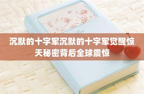 沉默的十字军沉默的十字军觉醒惊天秘密背后全球震惊