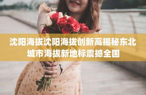 沈阳海拔沈阳海拔创新高揭秘东北城市海拔新地标震撼全国