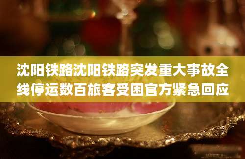 沈阳铁路沈阳铁路突发重大事故全线停运数百旅客受困官方紧急回应