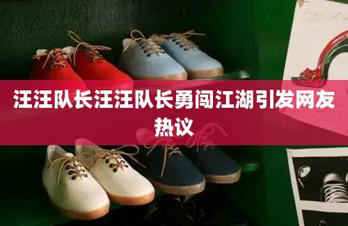 汪汪队长汪汪队长勇闯江湖引发网友热议