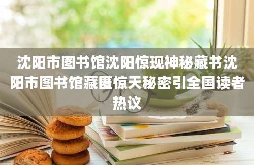 沈阳市图书馆沈阳惊现神秘藏书沈阳市图书馆藏匿惊天秘密引全国读者热议